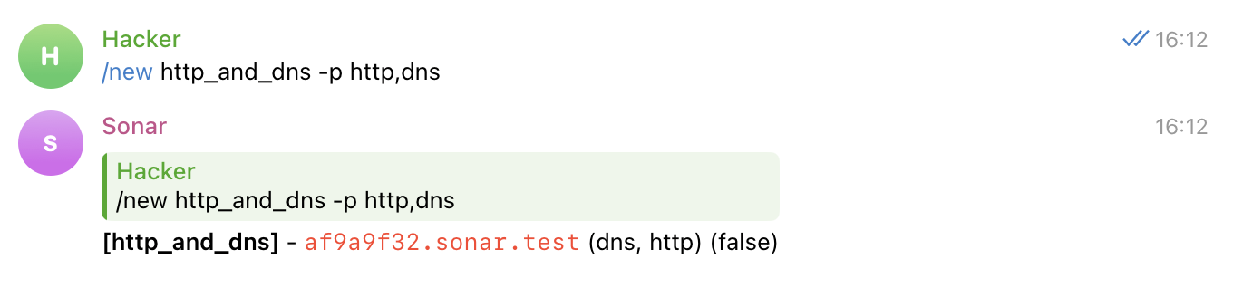 Payload creation with protocols